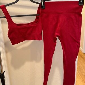 Red Workout Set